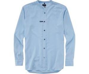 OLYMP Casual, Freizeithemd, regular fit, Blau, Stehkragen, S (40307412S)