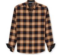 OLYMP Casual, Freizeithemd, regular fit, Braun, Karo, Button-down, L (40668427L)