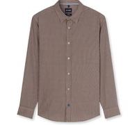 OLYMP Casual, Freizeithemd, Regular Fit, Braun, Kent, M (40002424M)