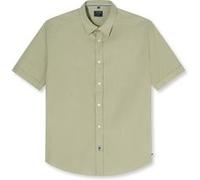 Kurzarmhemd OLYMP "OLYMP Casual, regular fit, Kent", Herren, Gr. 3XL, Normaler Arm, grün, 100% Baumwolle, Hemden (73171815-XXXL) grün