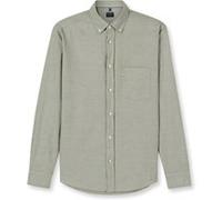 OLYMP Casual Regular Fit Hemd oliv, Einfarbig