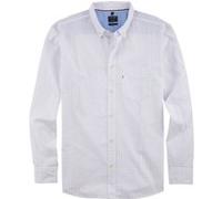 OLYMP Casual, Freizeithemd, regular fit, Weiß, Button-down, S (40985400S)