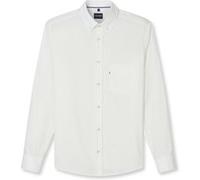 OLYMP Casual Regular Fit Hemd weiss, Einfarbig
