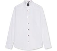 OLYMP Casual Regular Fit Trachtenhemd weiss, Einfarbig