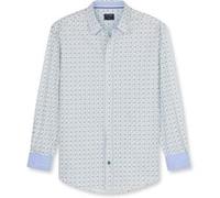 Langarmhemd OLYMP "OLYMP Casual, regular fit, Kent", Herren, Gr. L, Normaler Arm, sanftes weiß, 100% Baumwolle, Hemden (75947636-L) sanftes weiß