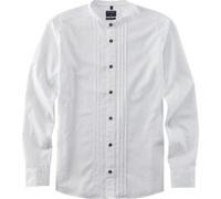 OLYMP Casual, Freizeithemd, regular fit, Weiß, Stehkragen, 3XL (490174003XL)