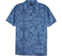 OLYMP Casual, Freizeithemd, relaxed fit, Blau, Kurzarm, Reverskragen, M (40225211M)