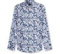 OLYMP Casual, Leinenhemd, regular fit, Blau, Kent, L (40861418L)