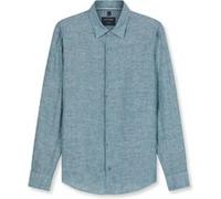 OLYMP Herren Freizeithemd Langarm 404014,Einfarbig,059 Casual 22,Kent-Kragen,smaragd 88,3XL