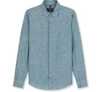 OLYMP Casual, Leinenhemd, regular fit, Grün, Kent, XS (40401488XS)