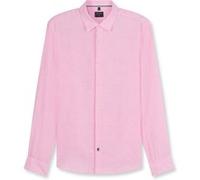 OLYMP Casual, Leinenhemd, Regular Fit, Violett, Kent, L (40401471L)