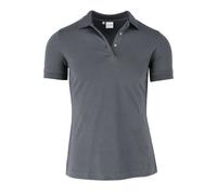 OLYMP Casual Modern Fit Damen Poloshirt anthrazit, Einfarbig