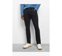 OLYMP Casual Modern Fit Hose schwarz, Einfarbig