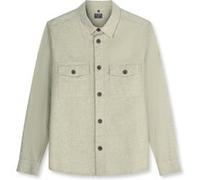 OLYMP Casual Regular Fit Hemdjacke oliv, Einfarbig