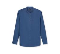 OLYMP Casual Regular Fit Cordhemd blau, Einfarbig