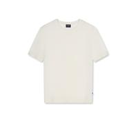 OLYMP Casual Regular Fit Halbarmpullover ecru, Einfarbig