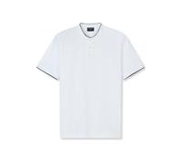 OLYMP Casual Regular Fit Halbarmpullover weiss, Einfarbig