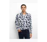 Langarmhemd OLYMP "OLYMP Casual, regular fit, Kent", Herren, Gr. XL, Normaler Arm, marine, 100% Baumwolle, Hemden (73923323-XL) marine