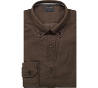 OLYMP Casual Regular Fit Hemd braun, Einfarbig