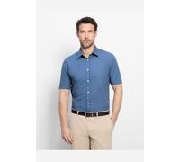 OLYMP Casual Modern Fit Hemd Kurzarm blau