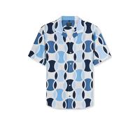 OLYMP Casual Regular Fit Hemd Kurzarm blau