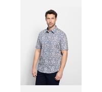 OLYMP Casual Regular Fit Hemd Kurzarm blau