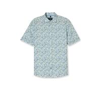 OLYMP Casual Regular Fit Hemd Kurzarm grün