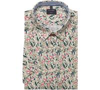 OLYMP Casual Regular Fit Hemd Kurzarm oliv