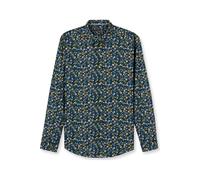OLYMP Casual Regular Fit Hemd marine, Bedruckt