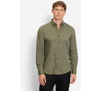 OLYMP Casual, Freizeithemd, Regular Fit, Oliv, Button-down, S (40148447S)