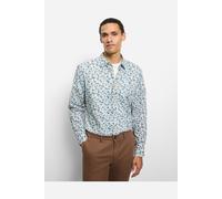 OLYMP Casual Regular Fit Hemd weiss, Bedruckt