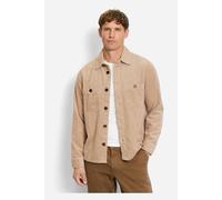 OLYMP Casual Regular Fit Hemdjacke beige, Einfarbig