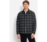 OLYMP Casual Regular Fit Hemdjacke grün, Kariert