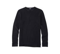 OLYMP Casual Regular Fit Longsleeve schwarz, Einfarbig