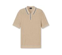 OLYMP Casual Regular Fit Poloshirt Kurzarm beige