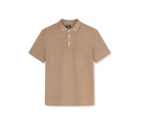 OLYMP Casual Regular Fit Poloshirt Kurzarm natur