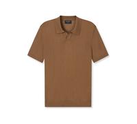 Poloshirt OLYMP "OLYMP Casual Strick", Damen, Gr. L, nougat, 50% Baumwolle, 50% Lyocell, Shirts (27736063-L) nougat
