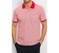 OLYMP Casual Wirk Poloshirt Herren, Rot, Kurzarm, S (54075235S)