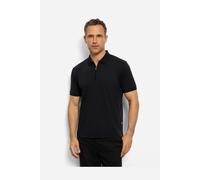 Poloshirt OLYMP "OLYMP Casual Wirk", Herren, Gr. 4XL, schwarz, 100% Baumwolle, Shirts (39579036-4XL) schwarz