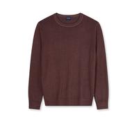 Strickpullover OLYMP "OLYMP Casual Strick, Pullover", Herren, Gr. XL, bordeaux, 100% Schurwolle, Pullover Strickpullover (33732325-XL) bordeaux
