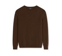 Strickpullover OLYMP "OLYMP Casual Strick, Pullover", Herren, Gr. XL, braun (bordeaux), 100% Schurwolle, Pullover Strickpullover (62105243-XL) bordeaux