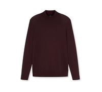 Strickpullover OLYMP "OLYMP Casual Strick, Pullover", Herren, Gr. L, bordeaux, 50% Baumwolle, 50% Lyocell, Pullover Strickpullover (17044147-L) bordeaux