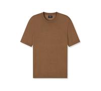 OLYMP Casual Regular Fit Pullover braun, Einfarbig