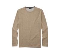 Strickpullover OLYMP "OLYMP Casual Strick", Herren, Gr. S, camel, 100% Baumwolle, Pullover Strickpullover (20089838-S) camel