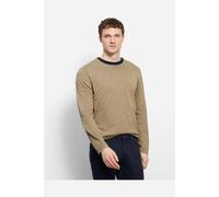 OLYMP Level Five Casual Body Fit Pullover camel, Einfarbig
