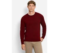 OLYMP Casual Regular Fit Pullover chianti, Einfarbig