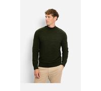 OLYMP Casual Regular Fit Pullover graugrün, Einfarbig