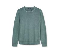 Strickpullover OLYMP "OLYMP Casual Strick, Pullover", Herren, Gr. 3XL, grün, 100% Schurwolle, Pullover Strickpullover (65850959-XXXL) grün