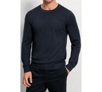 OLYMP Casual Regular Fit Pullover marine, Einfarbig