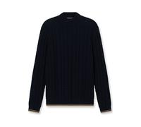 OLYMP Casual Regular Fit Pullover marine, Strukturiert
